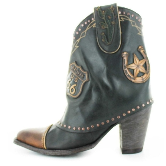 NWT NWB Old Gringo Bellemont Boots Ankle Black - Picture 3 of 8